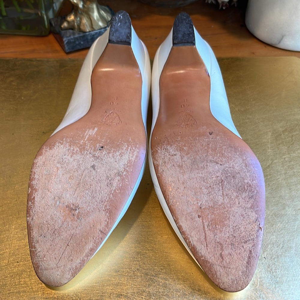 Gucci Logo Heels in Bright White Leather | ULTRA RARE! - Picture 16 of 16